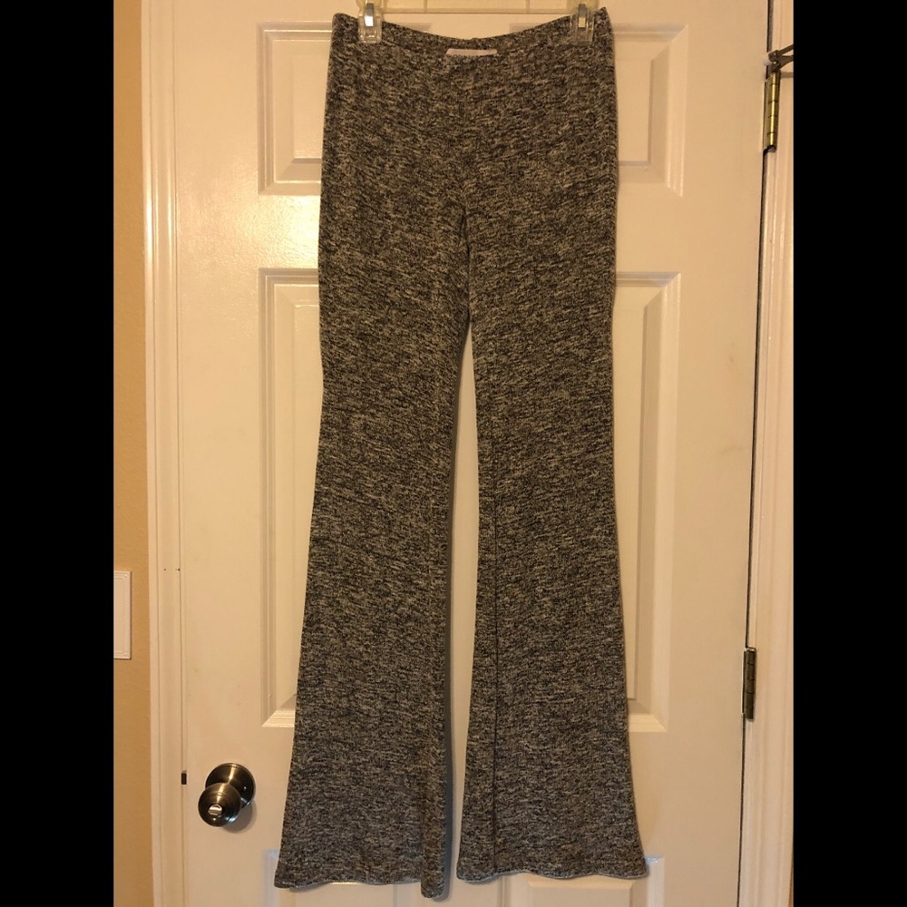 GW Bell Bottom Leggings - Heather Grey